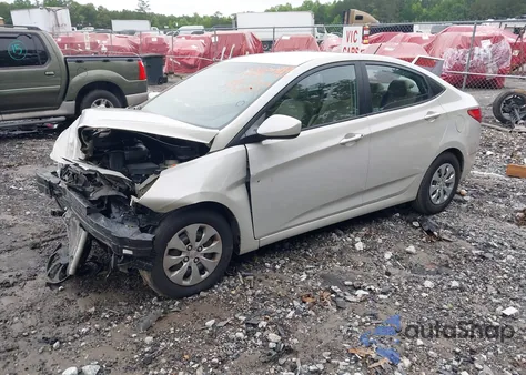 2016 Hyundai Accent Se z USA, uszkodzony, nr VIN KMHCT4AE9GU995267